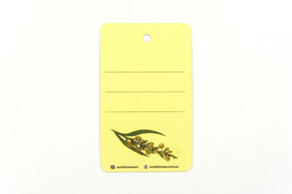 Rainbow Lorikeet Floral Gift Tag 4 Pack - Image 2
