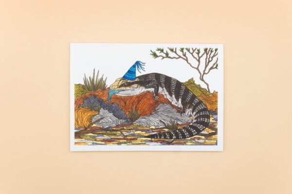 Blue-Tongue Lizard