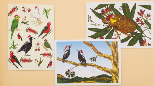 Christmas Collection Set of 6 Australian Greeting Cards - Image 3